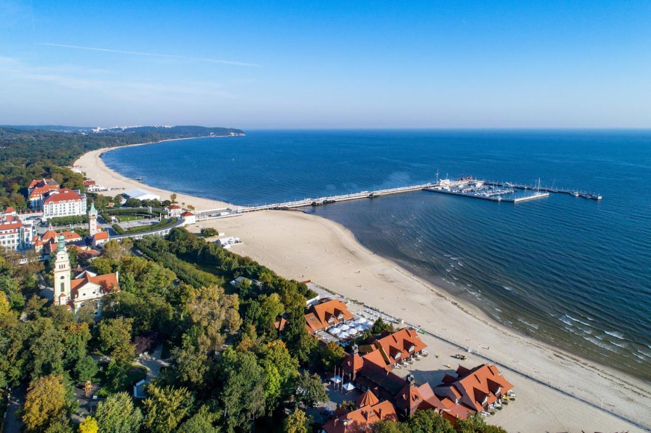 Apartament Ksiezycowy Z Ogrodem- Sopot Exterior foto